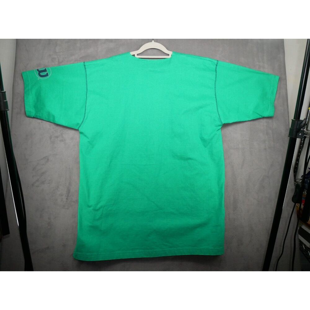 Vintage Wilson Shirt Jersey Henley Adult 2XL XXL Green Vented T-Shirt - Picture 2 of 8